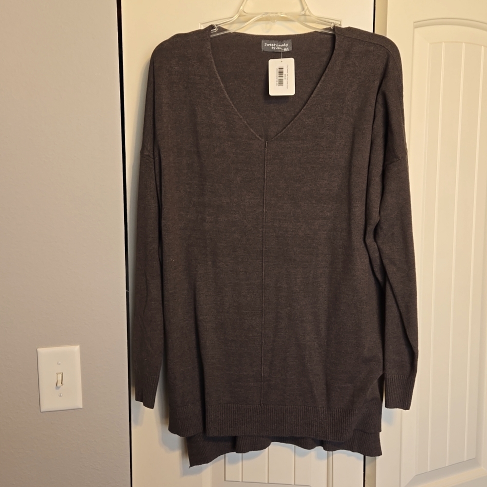 Cozy gray sweater